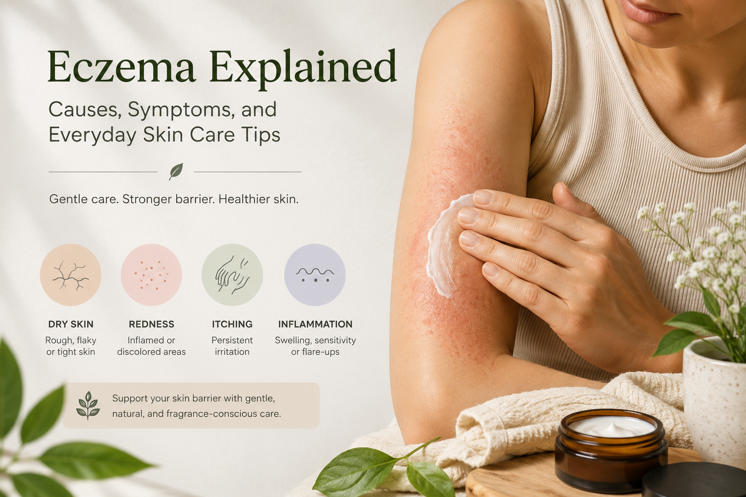 Eczema Explained: Causes, Symptoms, and Everyday Skin Care Tips